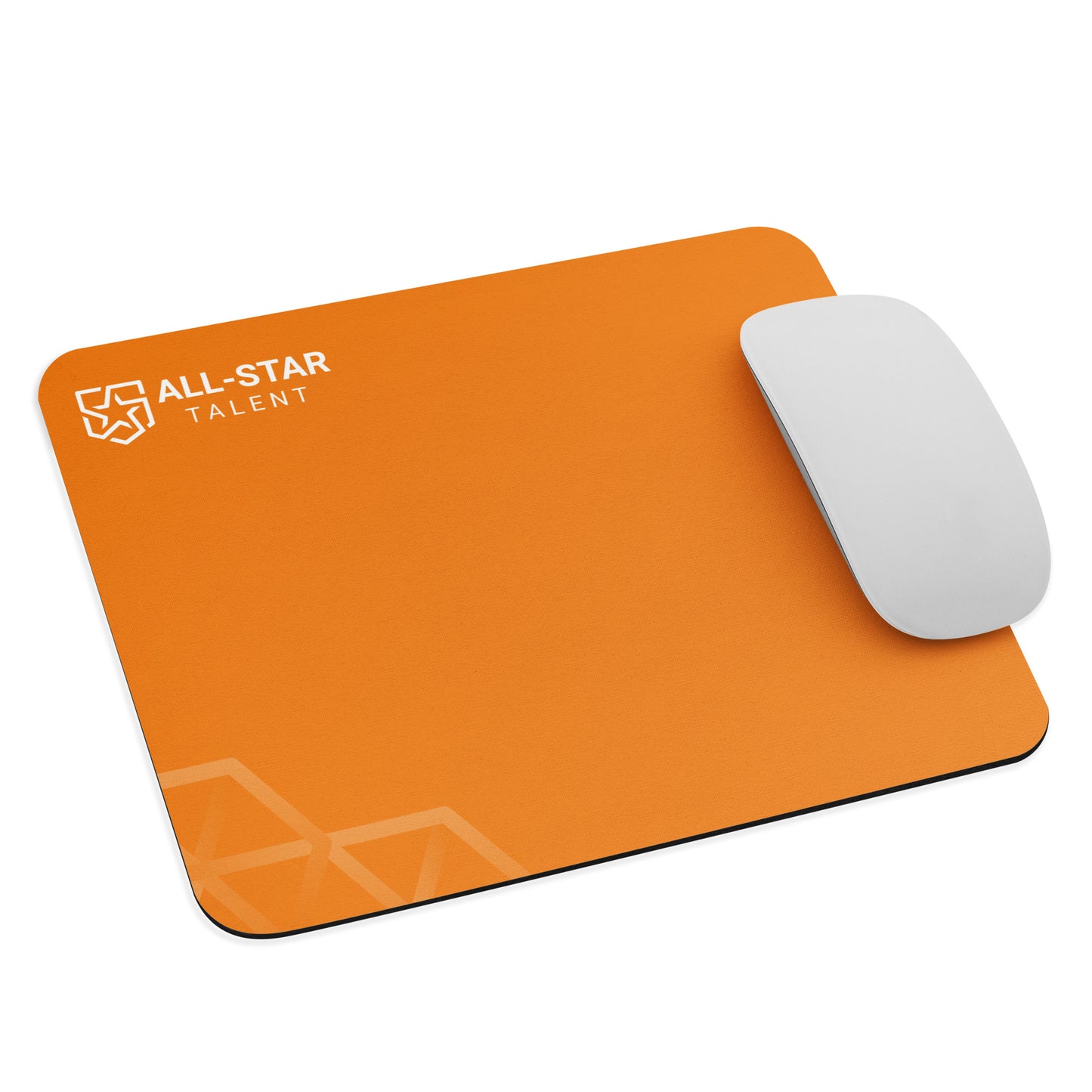 Orange Mouse pad
