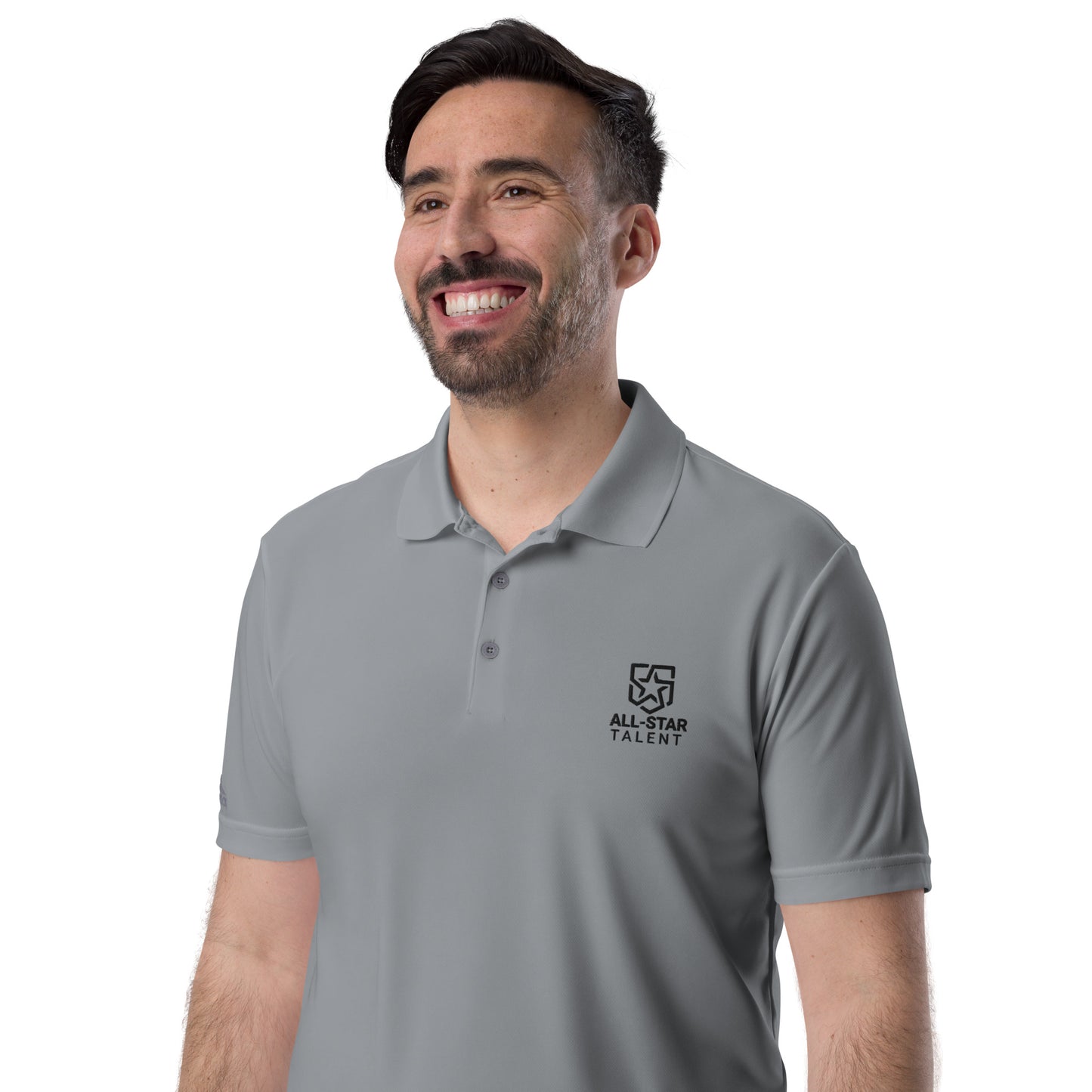 AST - Performance Polo Black Logo
