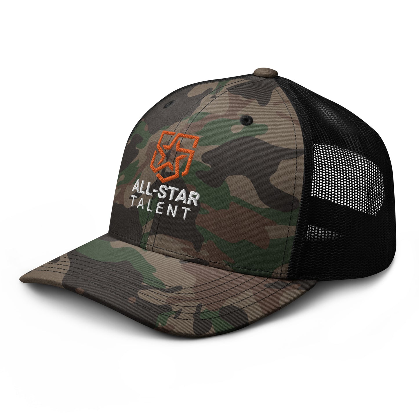 AST camouflage trucker hat