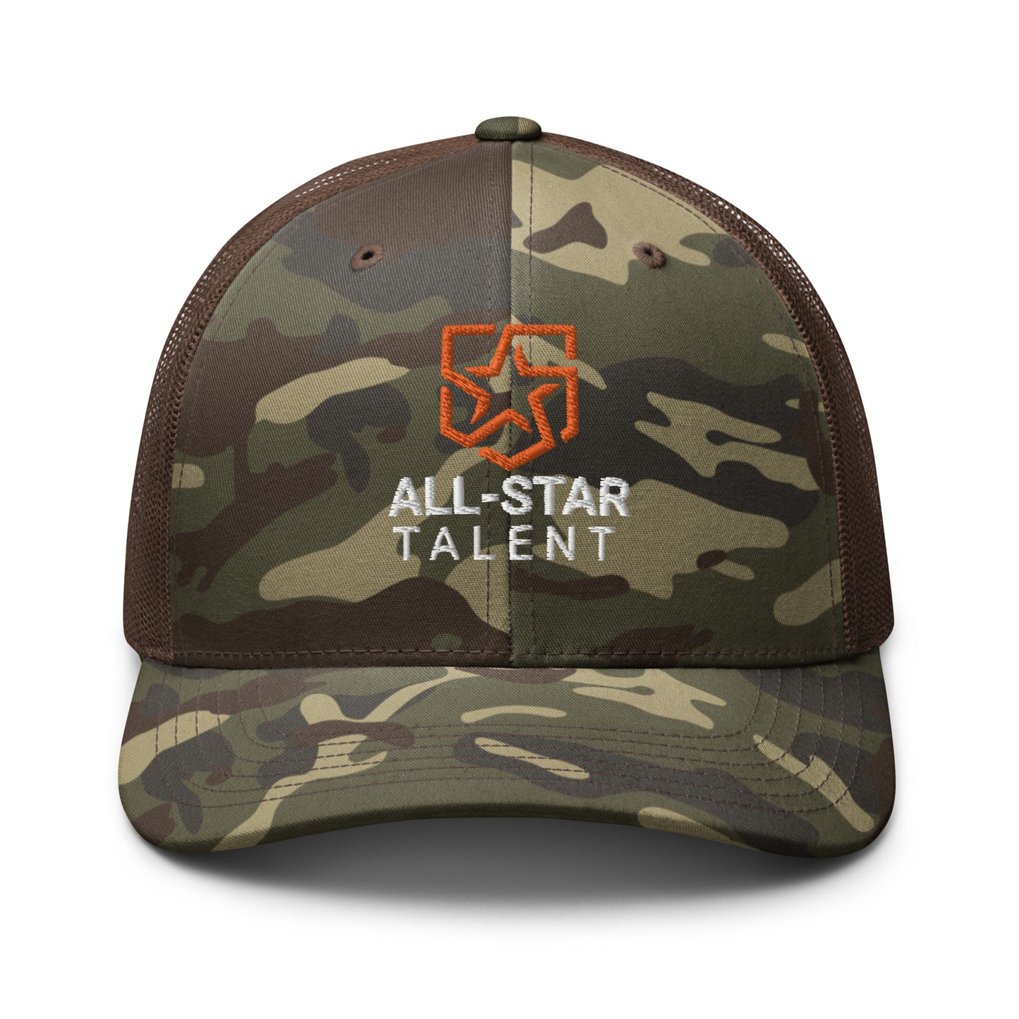 AST camouflage trucker hat