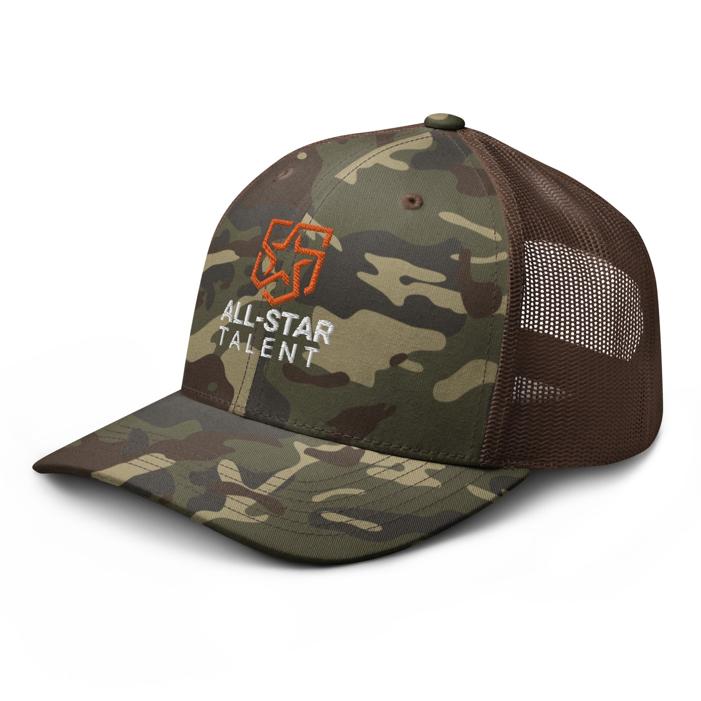 AST camouflage trucker hat