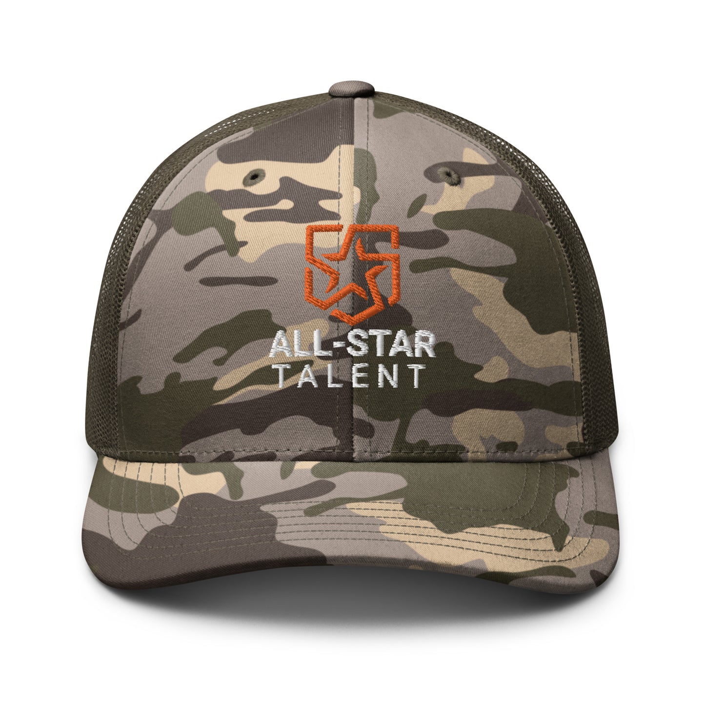 AST camouflage trucker hat