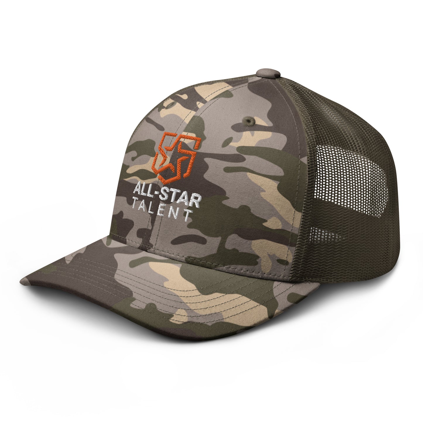 AST camouflage trucker hat