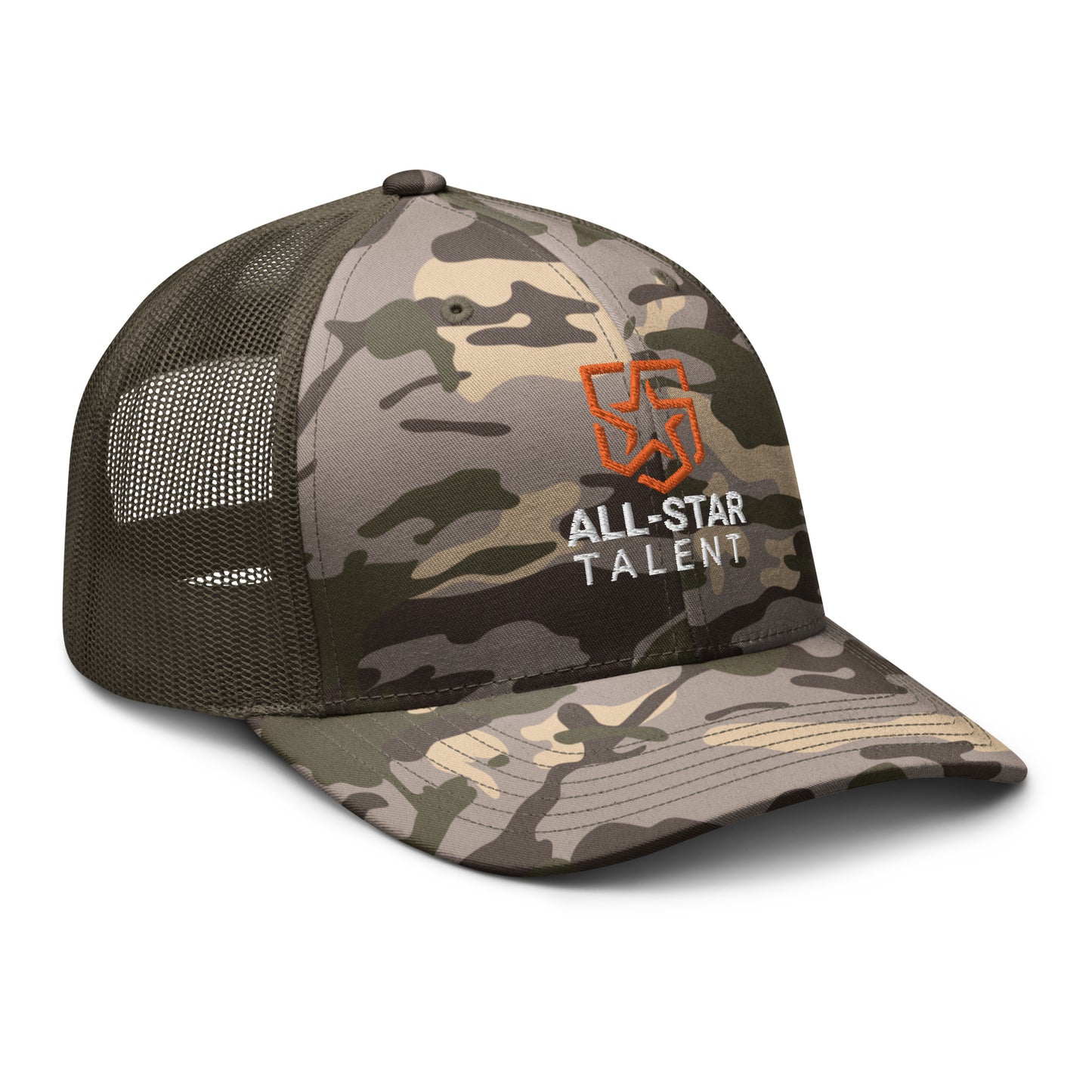 AST camouflage trucker hat