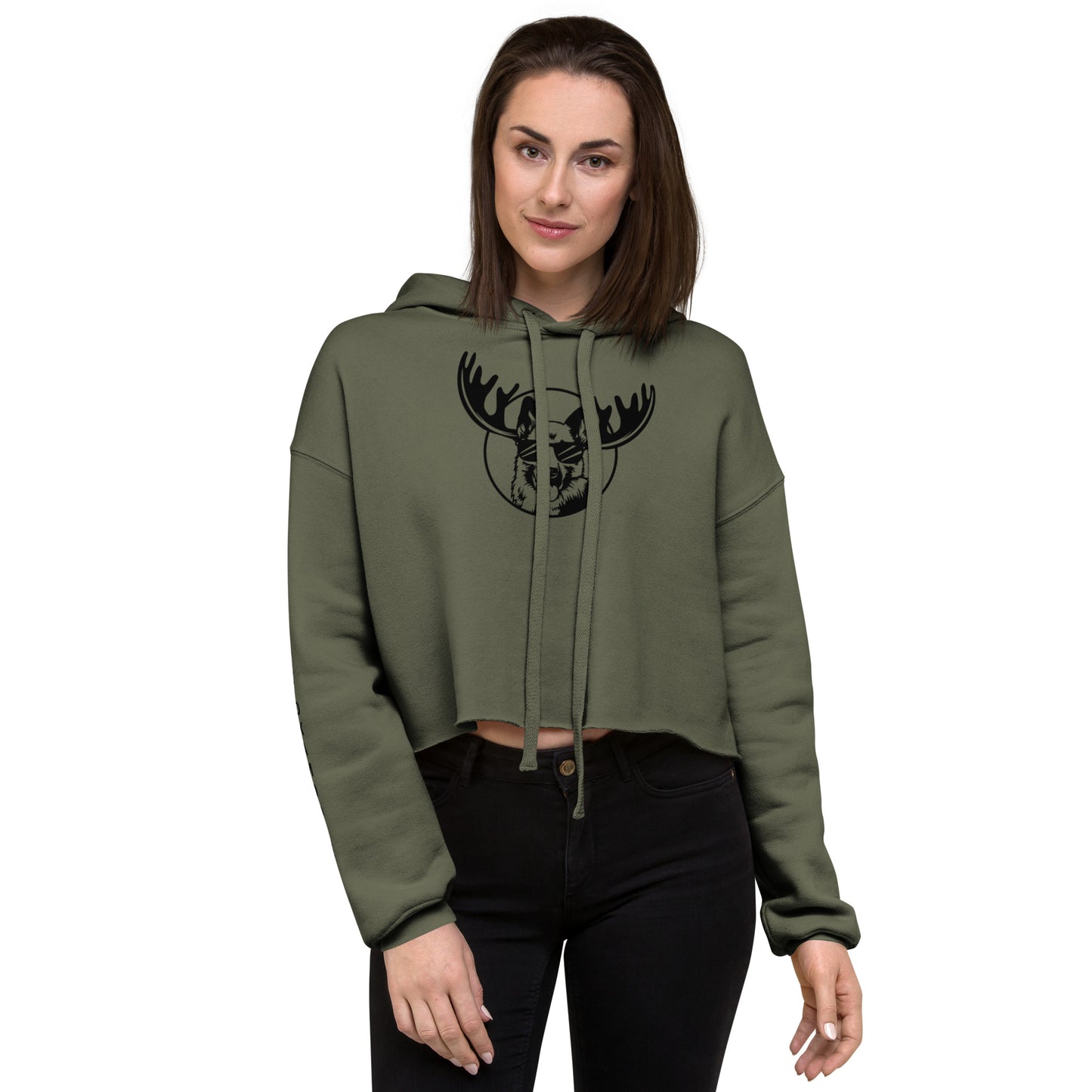 Bartokamoose Crop Hoodie
