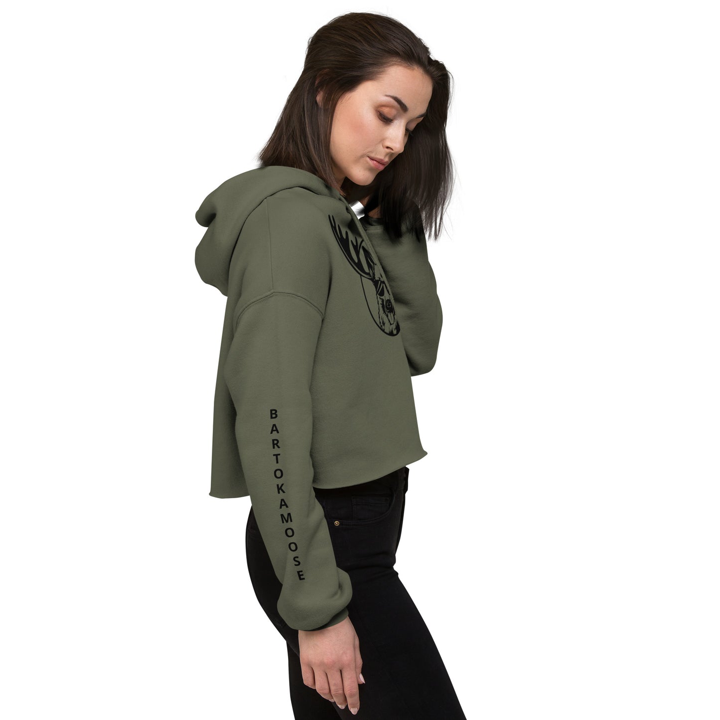 Bartokamoose Crop Hoodie